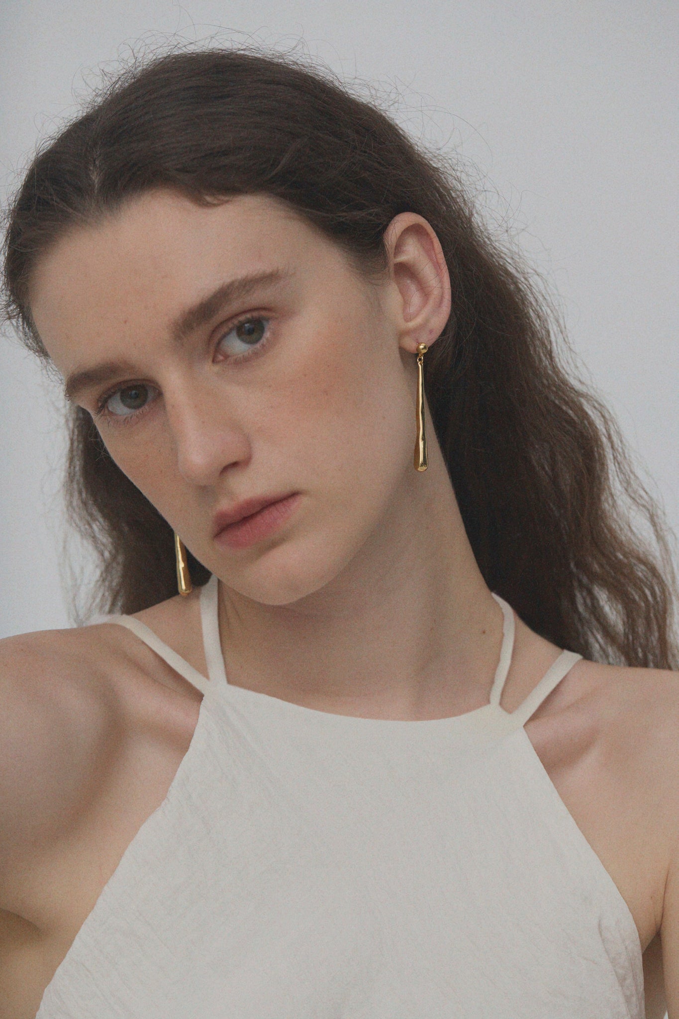'Soleil Drop Earrings - Gold'