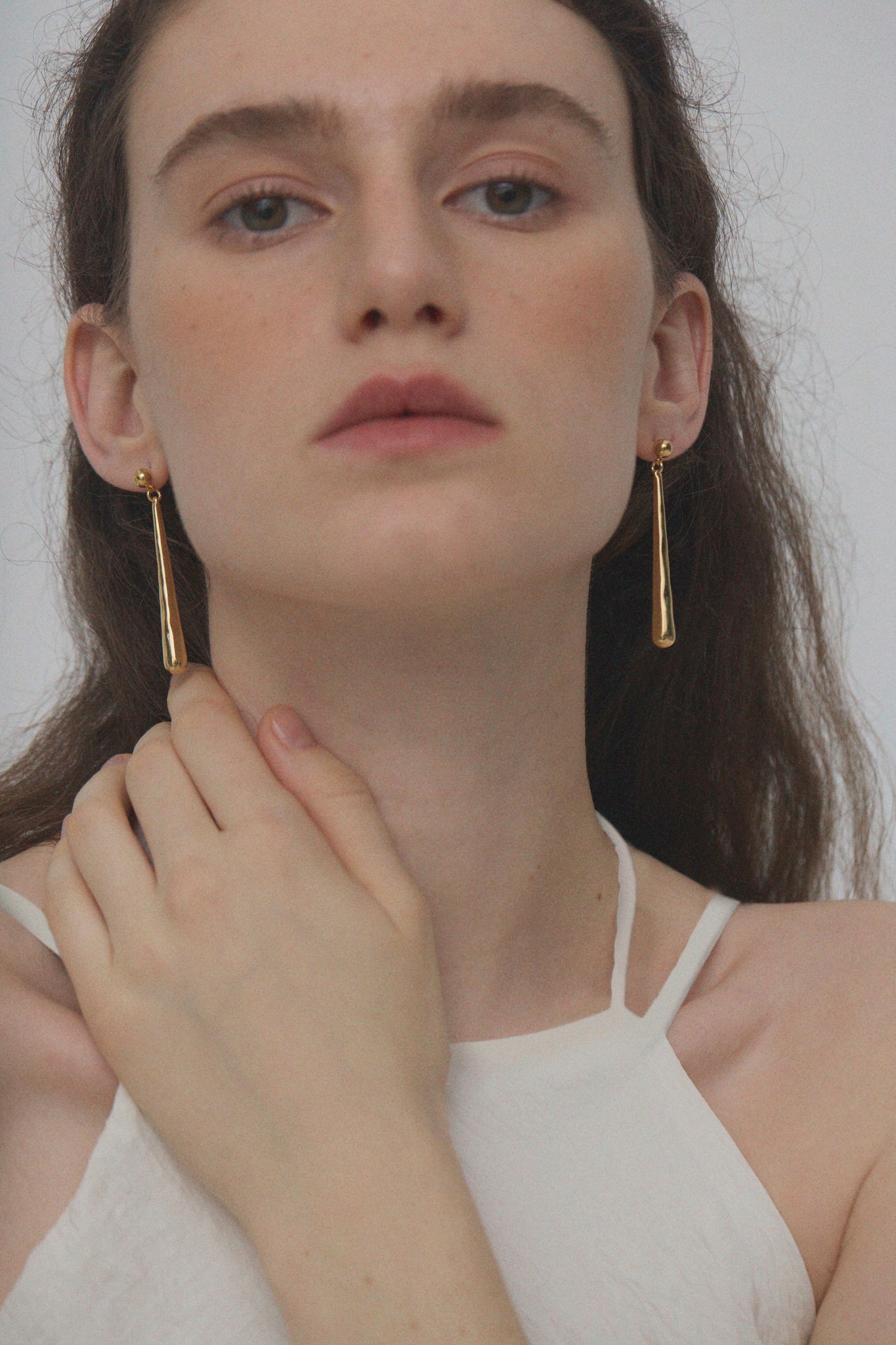 'Soleil Drop Earrings - Gold'