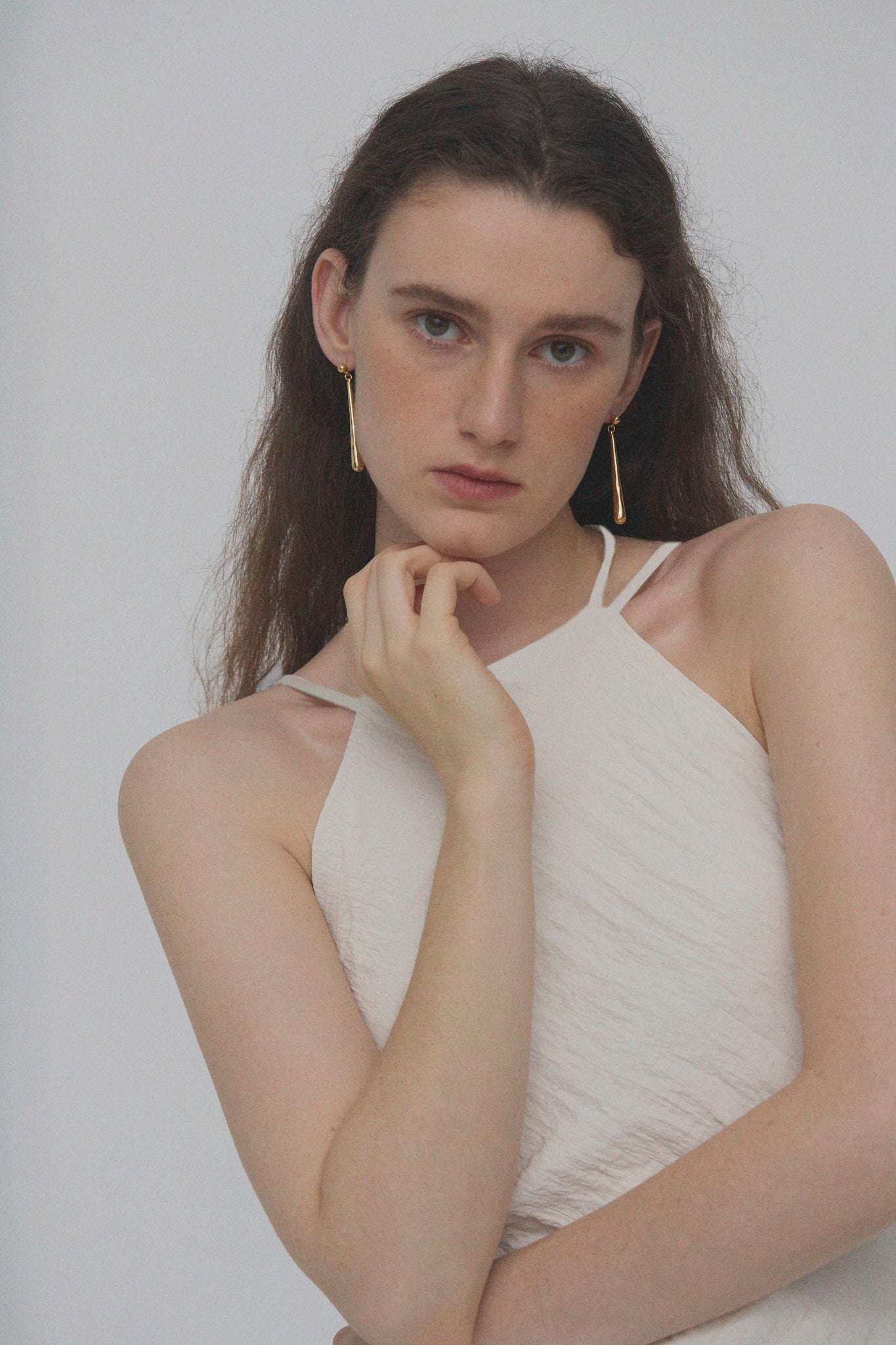 'Soleil Drop Earrings - Gold'